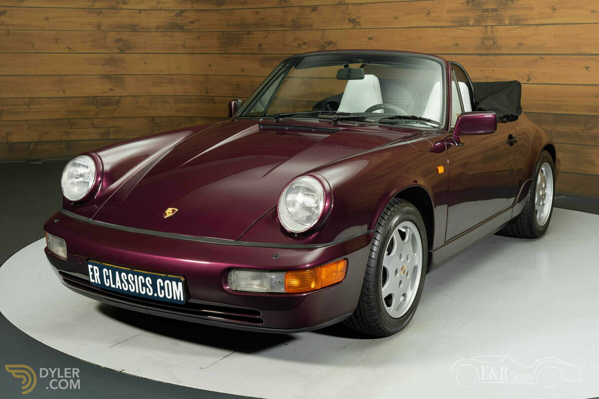 1990 Porsche 911 Porsche 911 Carrera 4 Cabriolet, foto 8