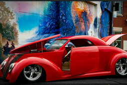 Ford Roadster Restomod Cabriolet / Roadster 1937 Red