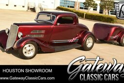 Ford Model 18 40 Coupé 1933 Vermelho