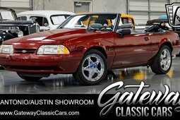 Ford Mustang Cabriolet/Roadster 1992 Vermelho