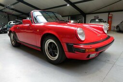 Porsche 911 Carrera Cabriolet / Roadster 1986 Red
