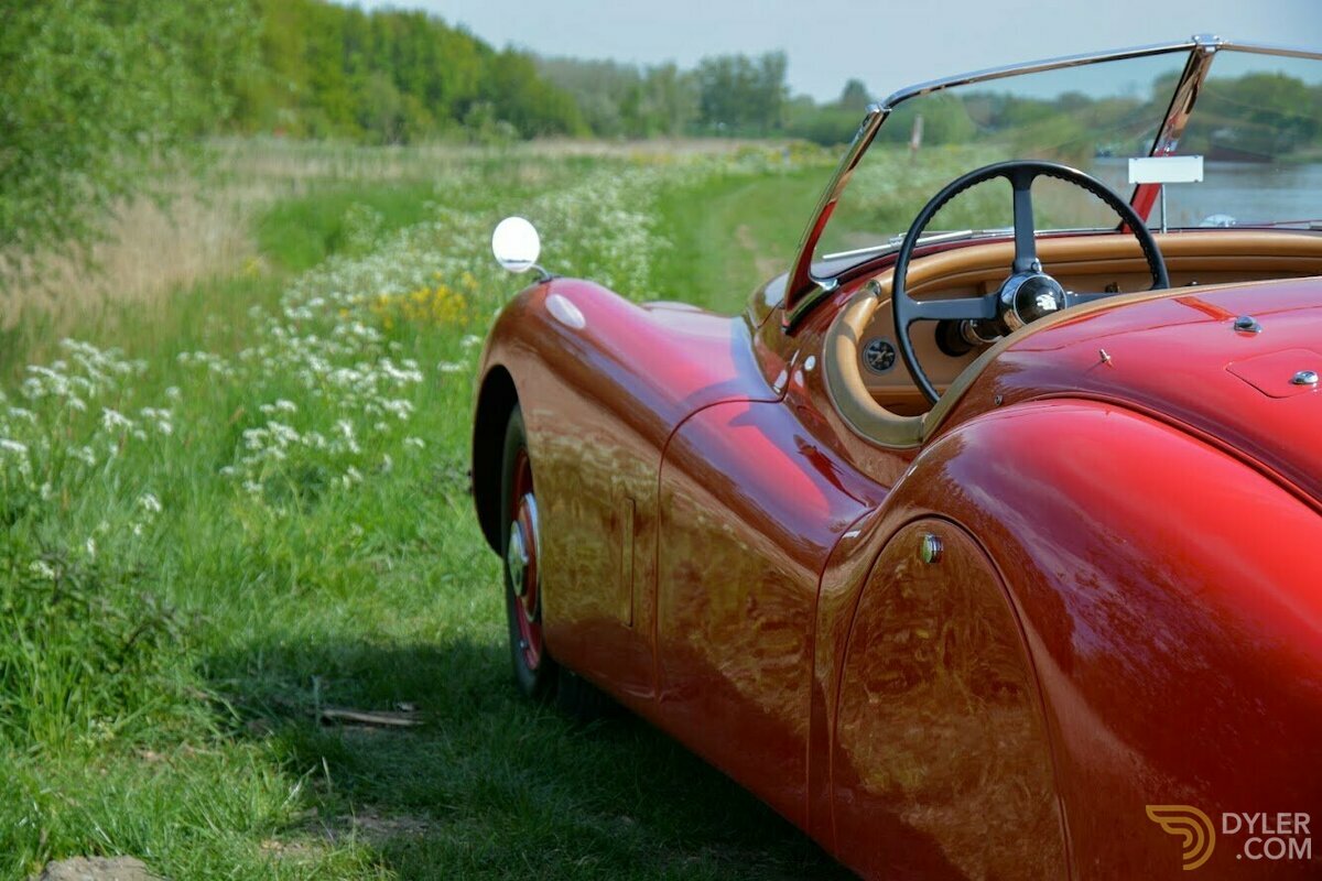 1951 Jaguar XK 120 OTS 3.4ltr Matching Numbers 1951, foto 8