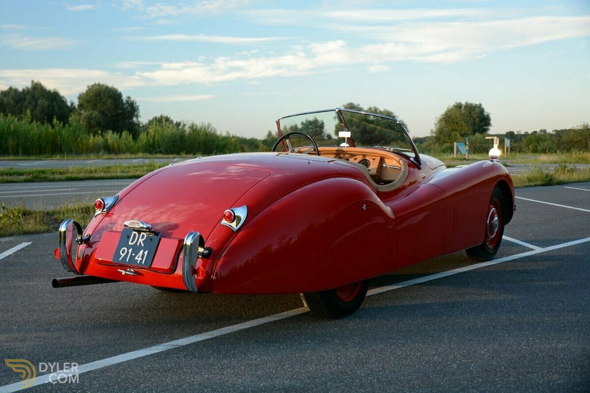 1951 Jaguar XK 120 OTS 3.4ltr Matching Numbers 1951, foto 10
