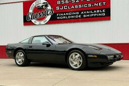 Chevrolet Corvette Coupe 1990 Black