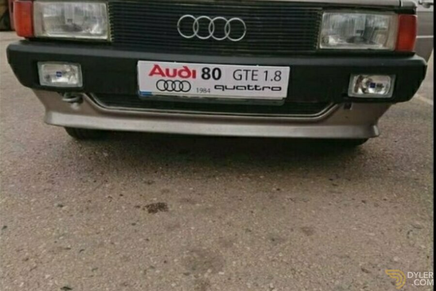 Classic 1984 Audi 80 Quattro GTE 1.8 82kw / 112CV For Sale. Price