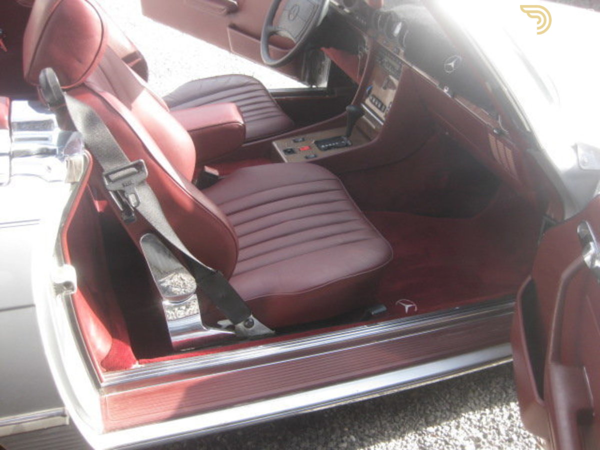 1988 Mercedes-Benz 560 SL Roadster R 107 , 94000Miles Carfax! +Mb Data, foto 6
