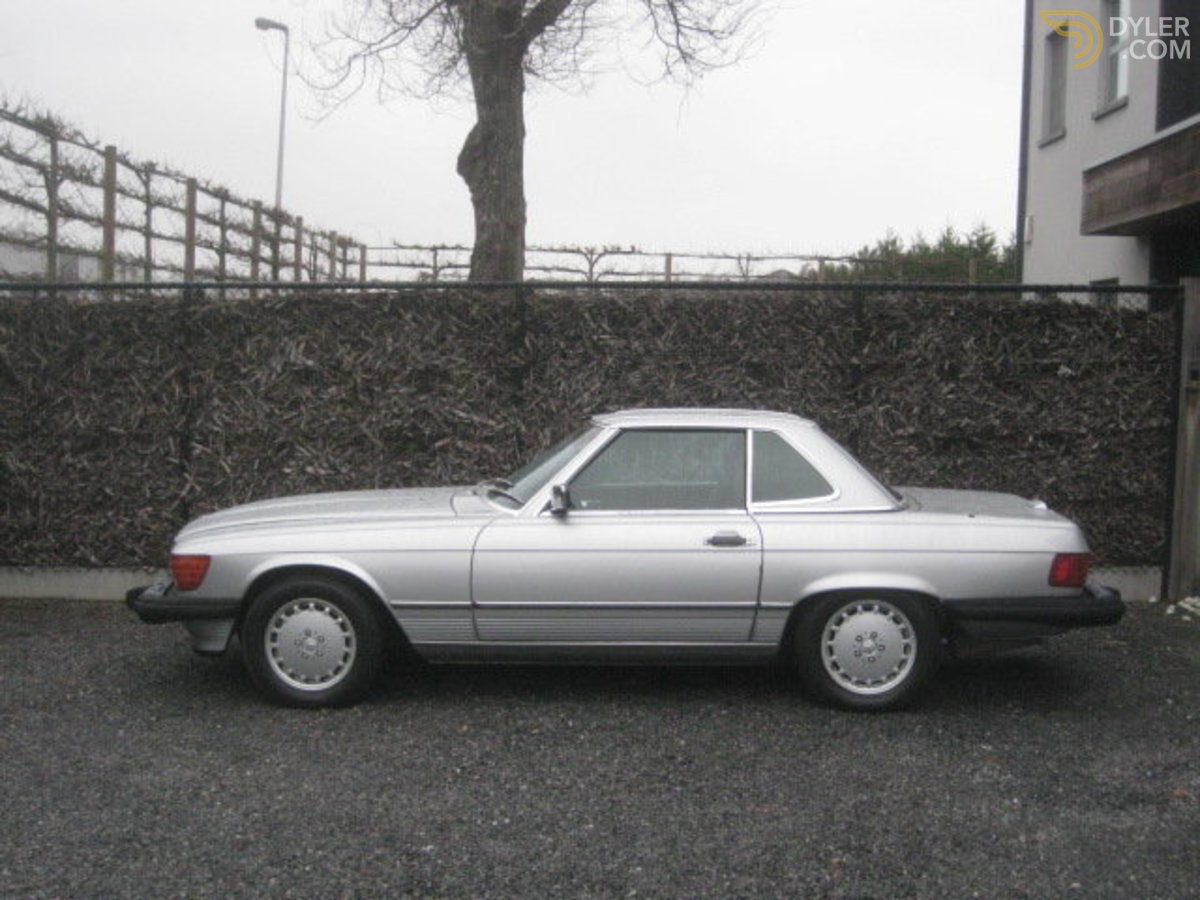 1988 Mercedes-Benz 560 SL Roadster R 107 , 94000Miles Carfax! +Mb Data, foto 4
