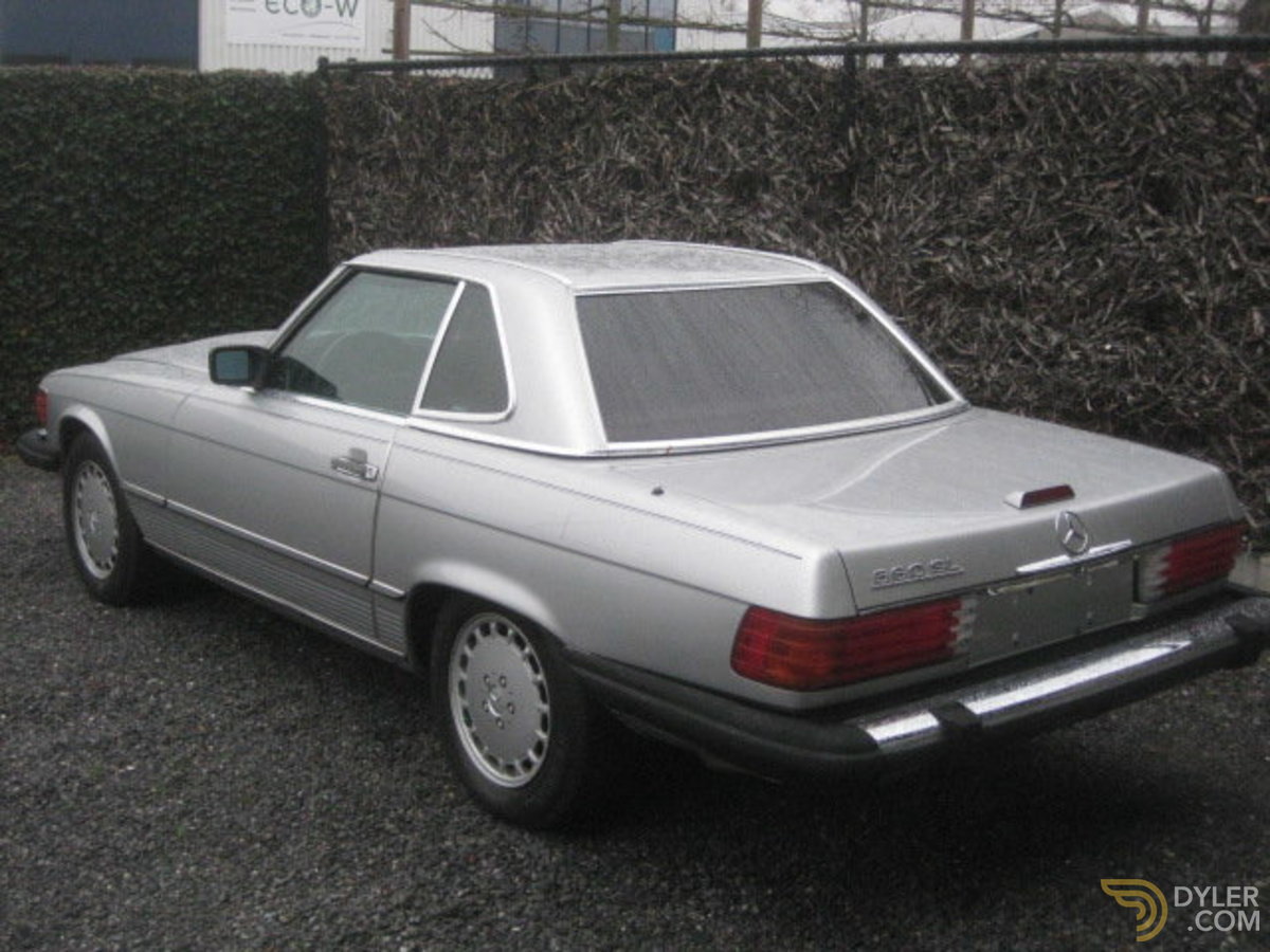 1988 Mercedes-Benz 560 SL Roadster R 107 , 94000Miles Carfax! +Mb Data, foto 8