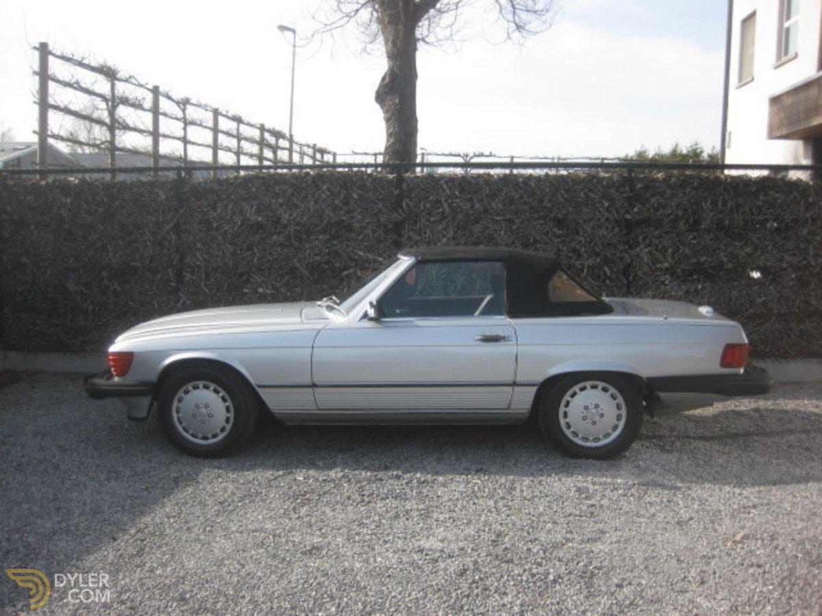 1988 Mercedes-Benz 560 SL Roadster R 107 , 94000Miles Carfax! +Mb Data, foto 3