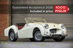 Triumph TR2 Mille Miglia 2026 Guaranteed Descapotable / Roadster 1955 Blanco