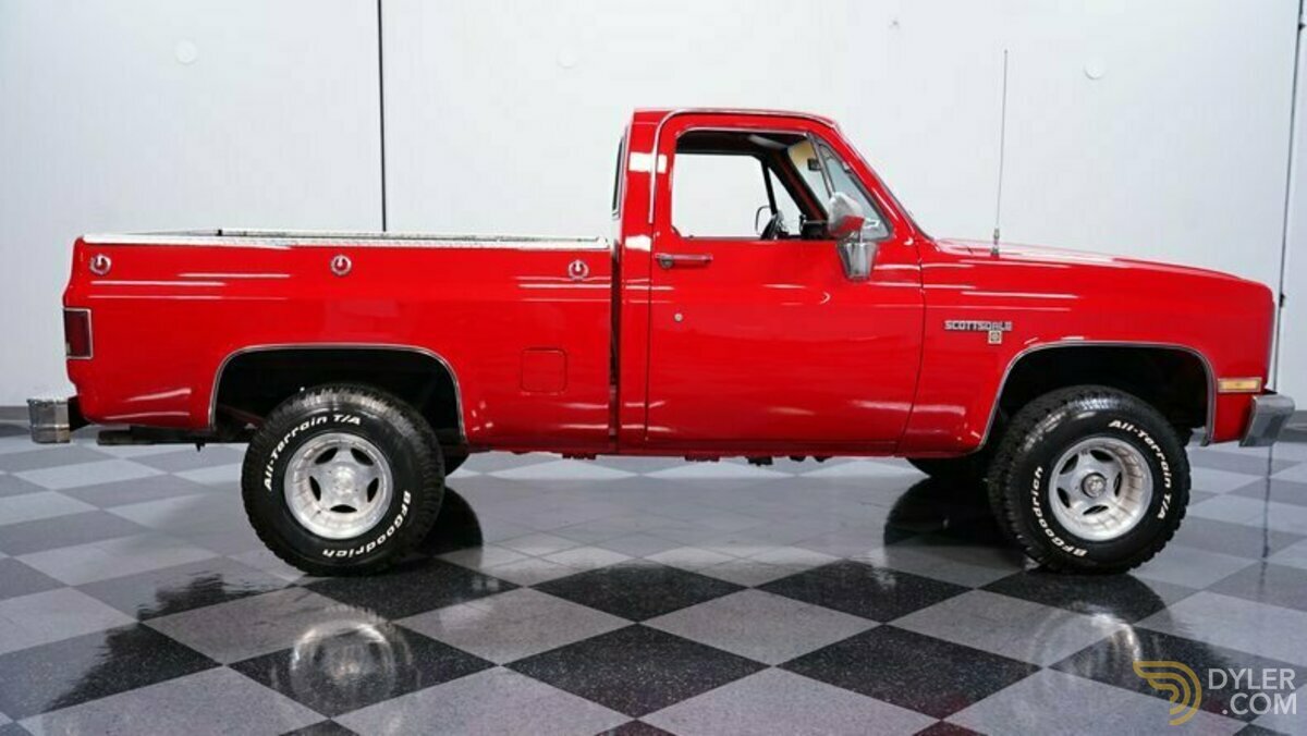1984 Chevrolet K10 Scottsdale 4X4, foto 12