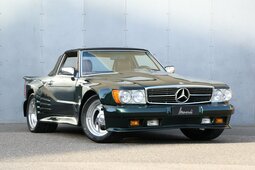 Mercedes-Benz 560 SL "König" Convertible Cabriolet / Roadster 1986 Green