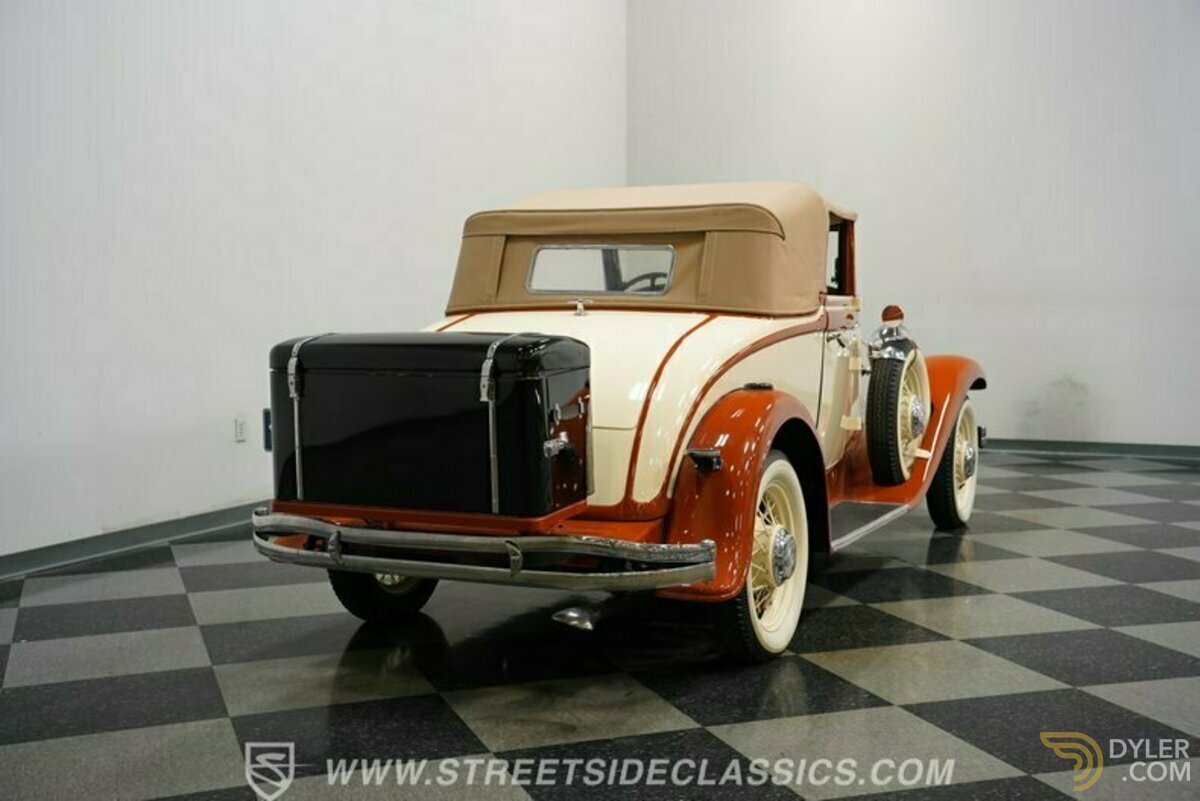 1932 Chrysler CL Rumble Seat, foto 10