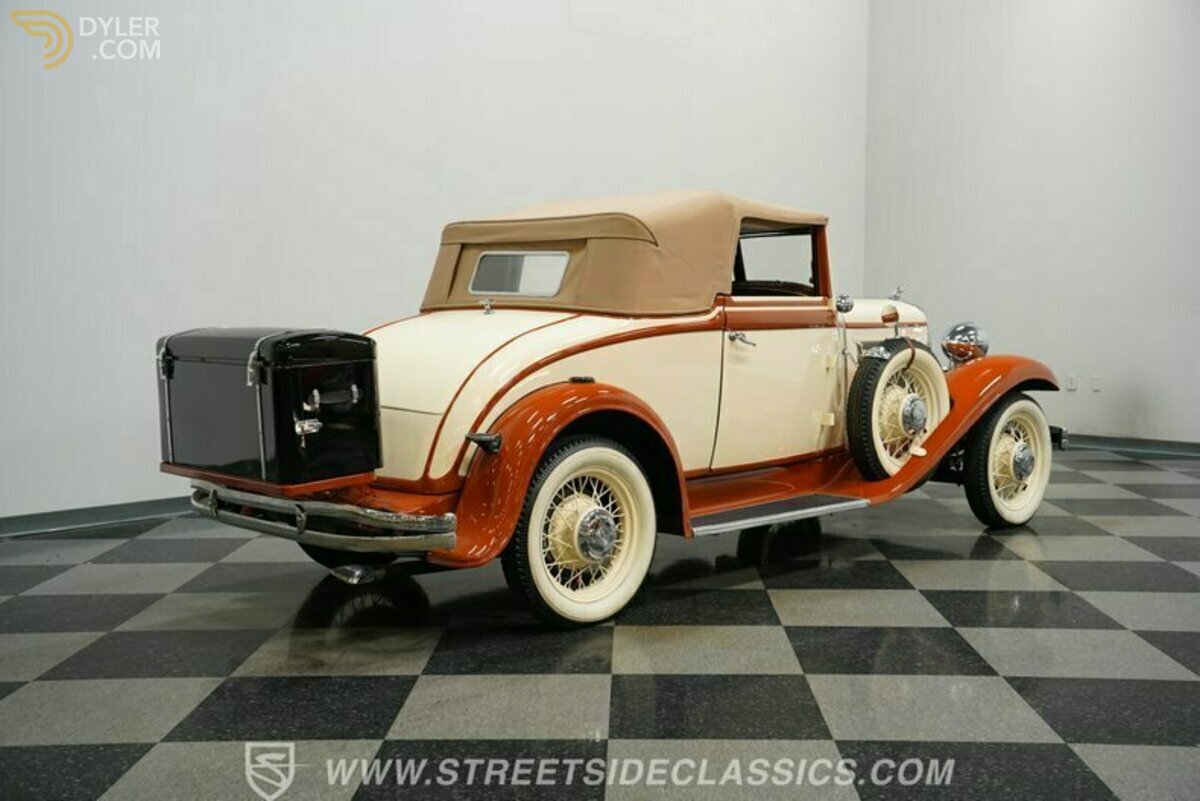 1932 Chrysler CL Rumble Seat, foto 11