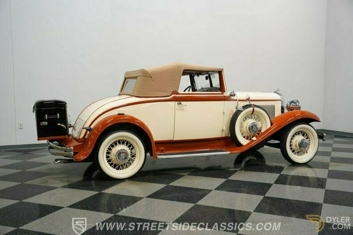 1932 Chrysler CL Rumble Seat, foto 12