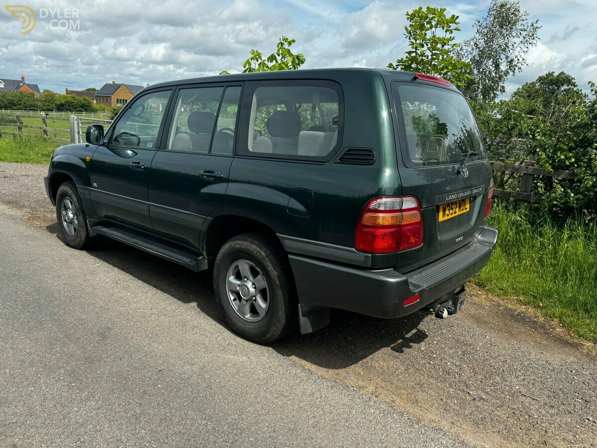 2000 Toyota Land Cruiser 4.2 TD GX SUV 5dr Diesel Automatic (340 g/km, 201, foto 3