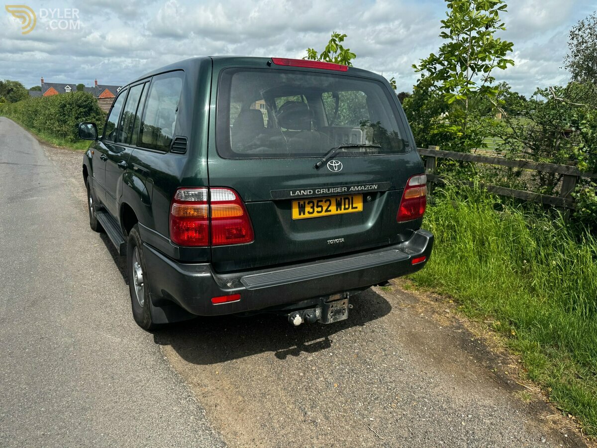 2000 Toyota Land Cruiser 4.2 TD GX SUV 5dr Diesel Automatic (340 g/km, 201, foto 4