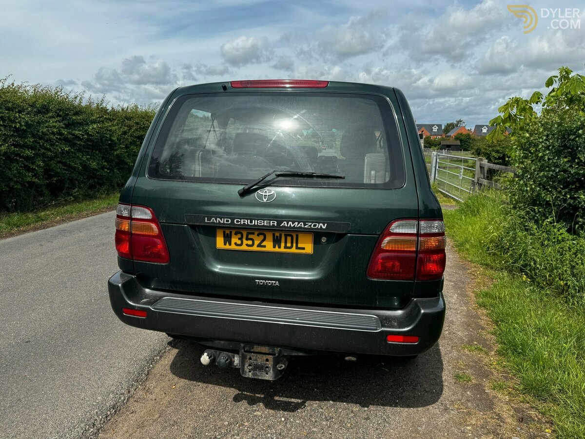 2000 Toyota Land Cruiser 4.2 TD GX SUV 5dr Diesel Automatic (340 g/km, 201, foto 5