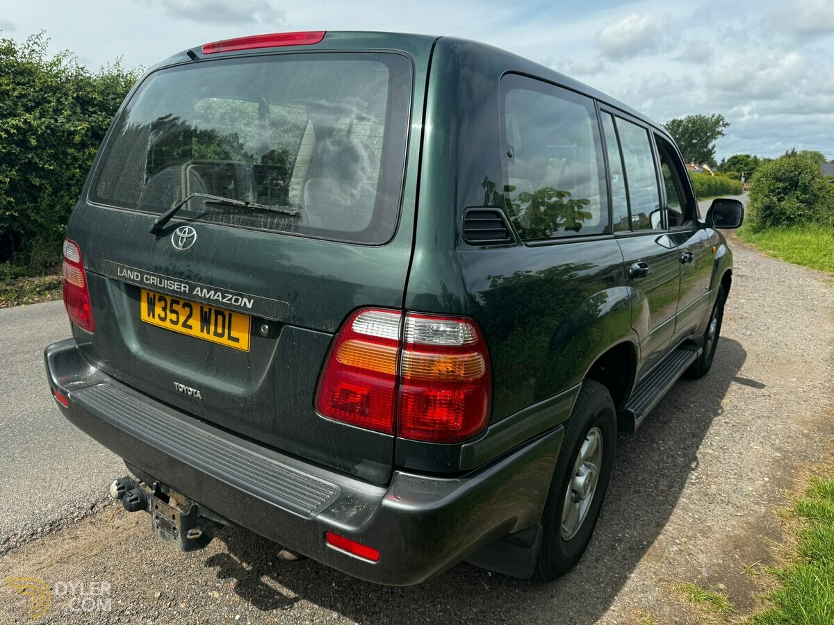 2000 Toyota Land Cruiser 4.2 TD GX SUV 5dr Diesel Automatic (340 g/km, 201, foto 6