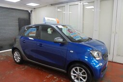 Smart ForFour 0.9T Passion (Premium) Euro 6 (s/s) 5dr Hatchback 2017 Blue