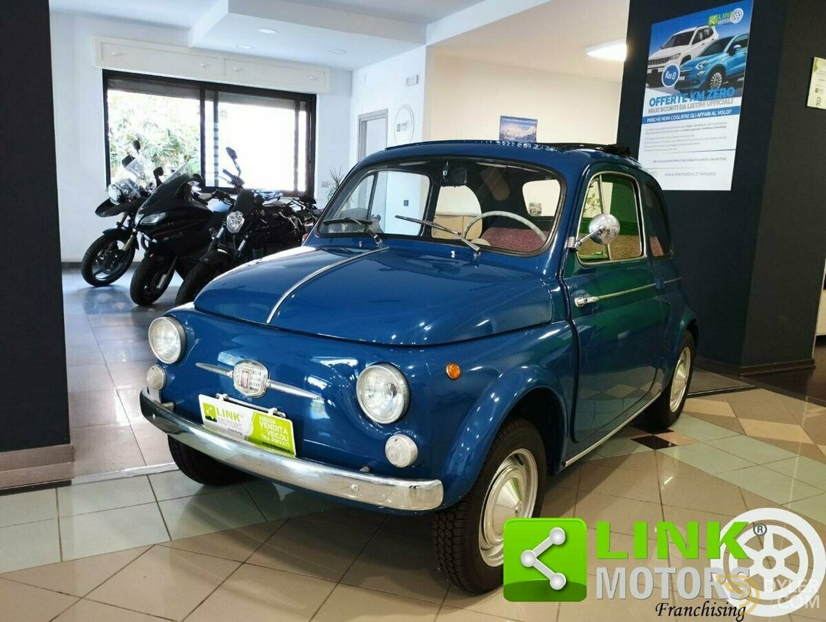 Classic 1963 Fiat 500 D (Tipo 110 D) TRASFORMABILE / RESTAURO