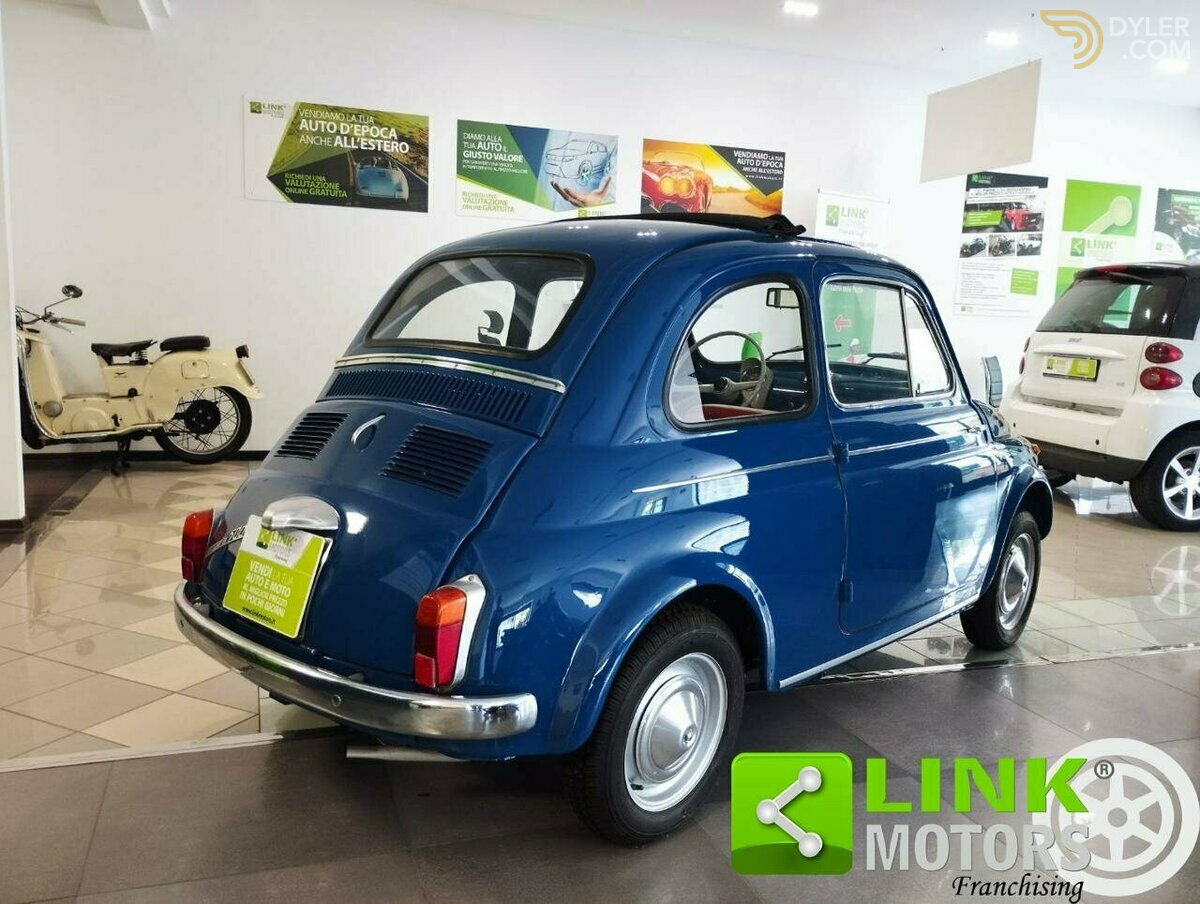1963 Fiat 500 D (Tipo 110 D) TRASFORMABILE / RESTAURO COMPLETO, foto 5
