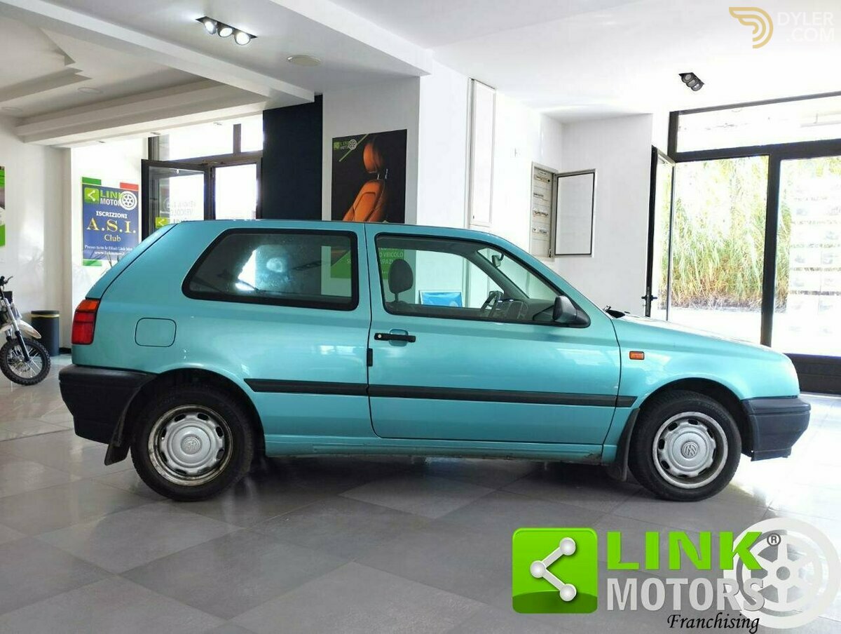 1992 Volkswagen Golf 1.8/90 CV cat 3 porte CL ISCRITTA ASI CONSERVATA, foto 4