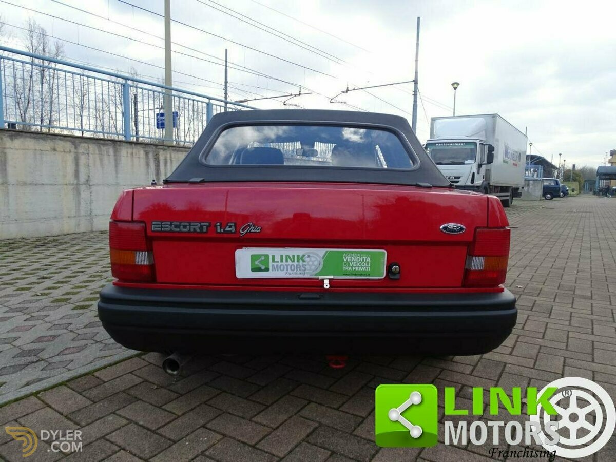 1987 Ford Escort 1.4 Cabriolet Ghia, foto 4