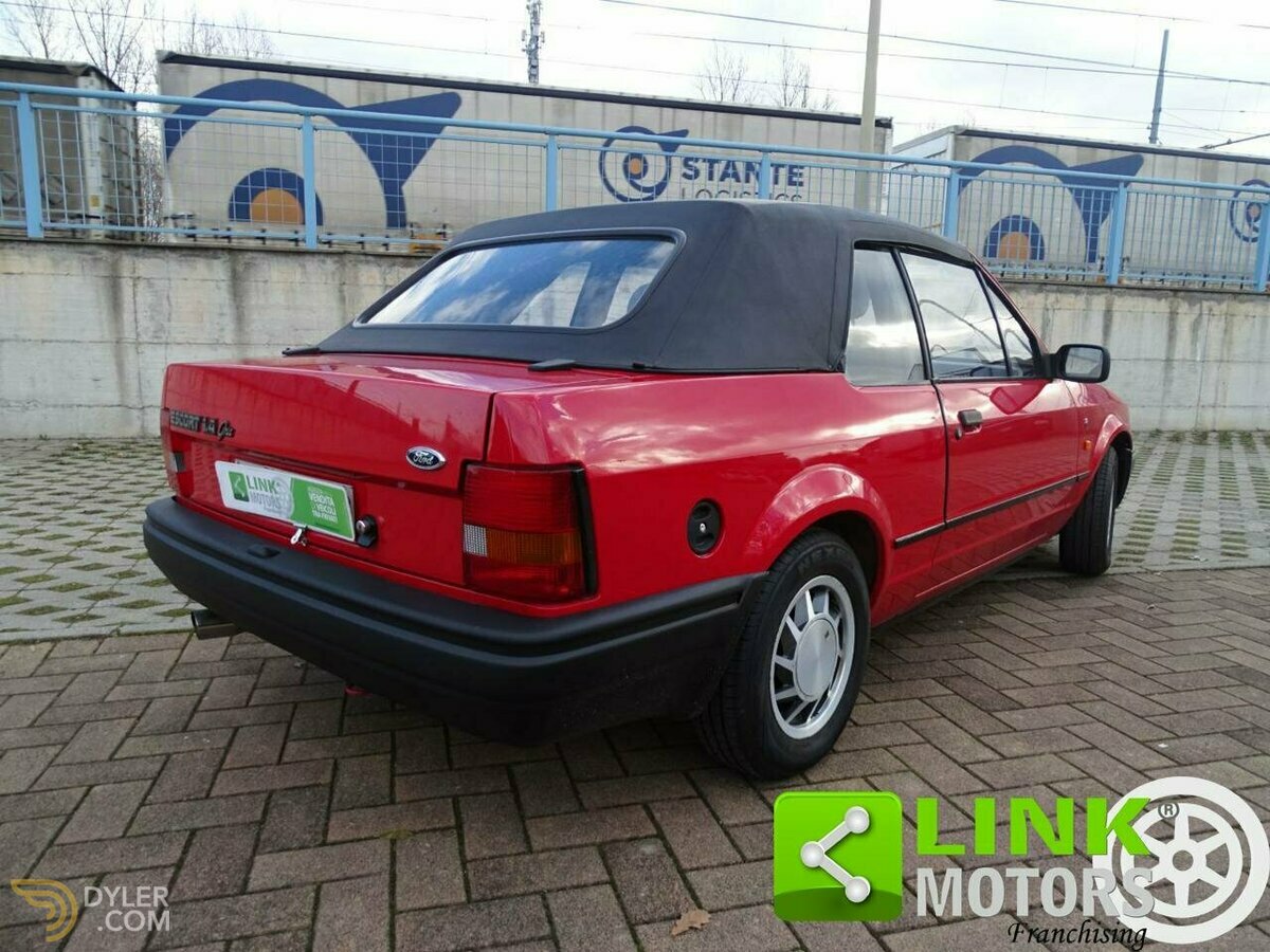 1987 Ford Escort 1.4 Cabriolet Ghia, foto 9