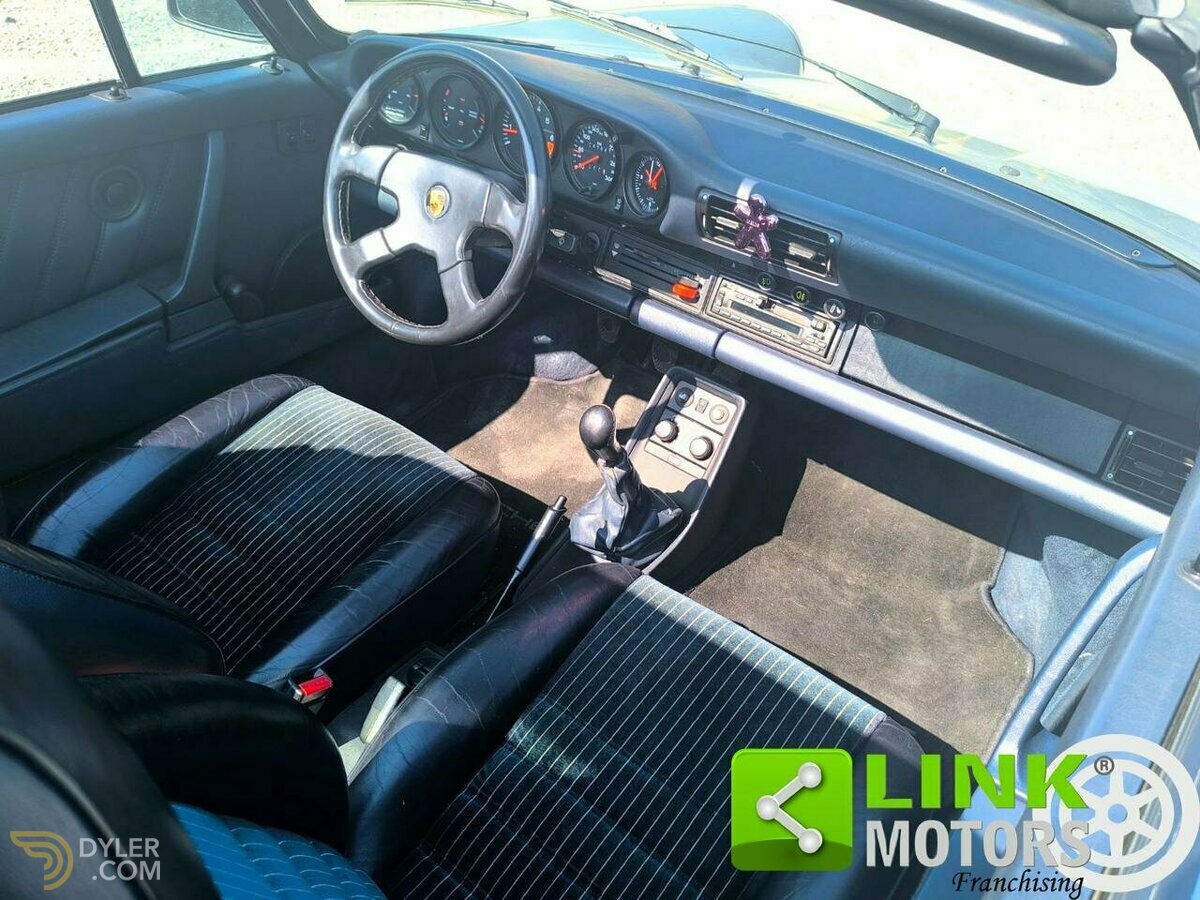 1986 Porsche 911 Super Carrera 3.2 Targa ASI REPLICA TURBO LOOK, foto 4