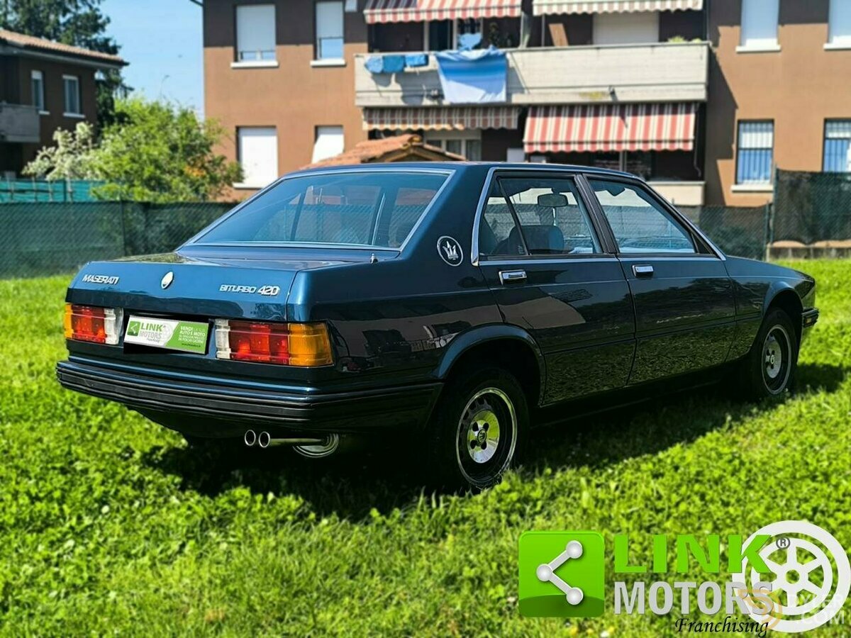 1991 Maserati 420 BITURBO MISSONI ISCRITTA ASI, foto 7