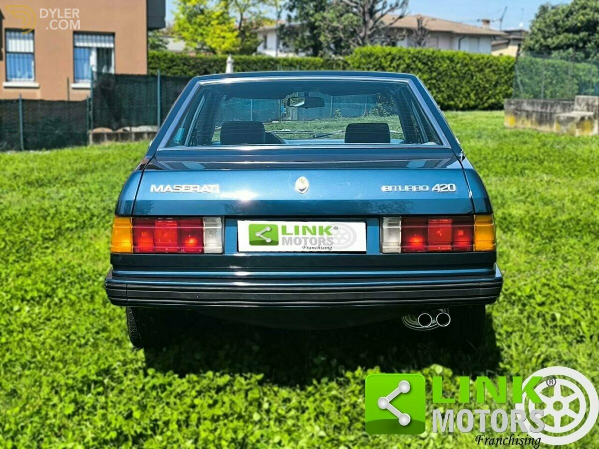 1991 Maserati 420 BITURBO MISSONI ISCRITTA ASI, foto 9