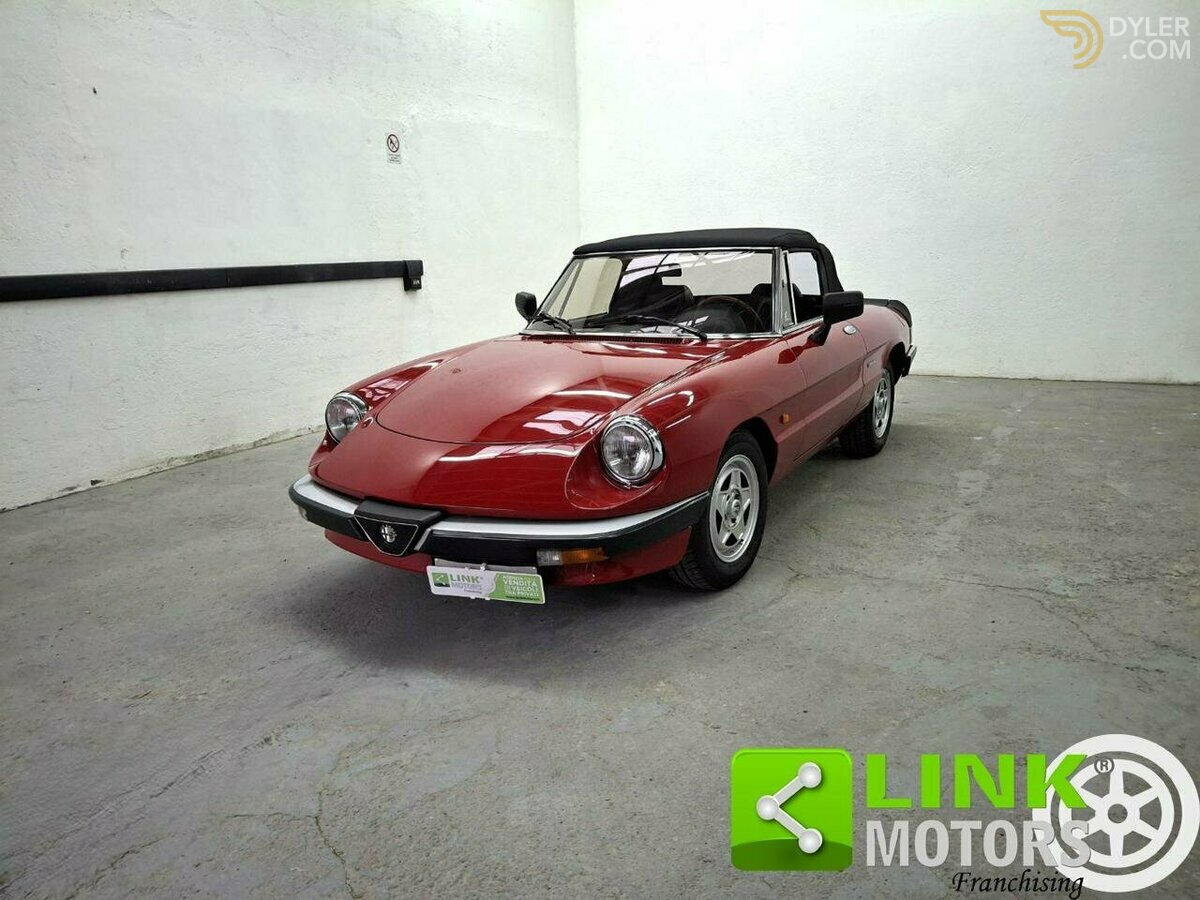 1990 Alfa Romeo Spider 1.6 ISCRITTA ASI, foto 1
