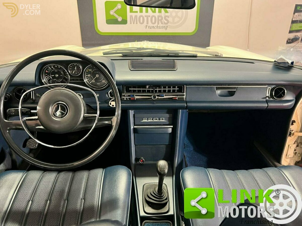 1972 Mercedes-Benz 220 D W115 /8 -CONSERVATA- 2 PROPRIETARI, foto 9