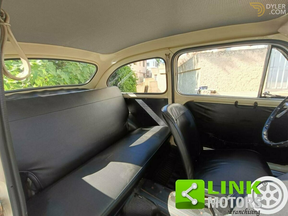 1969 Fiat 600 D FANALONA LIBRETTO E TARGHE ORIGINALI, foto 9
