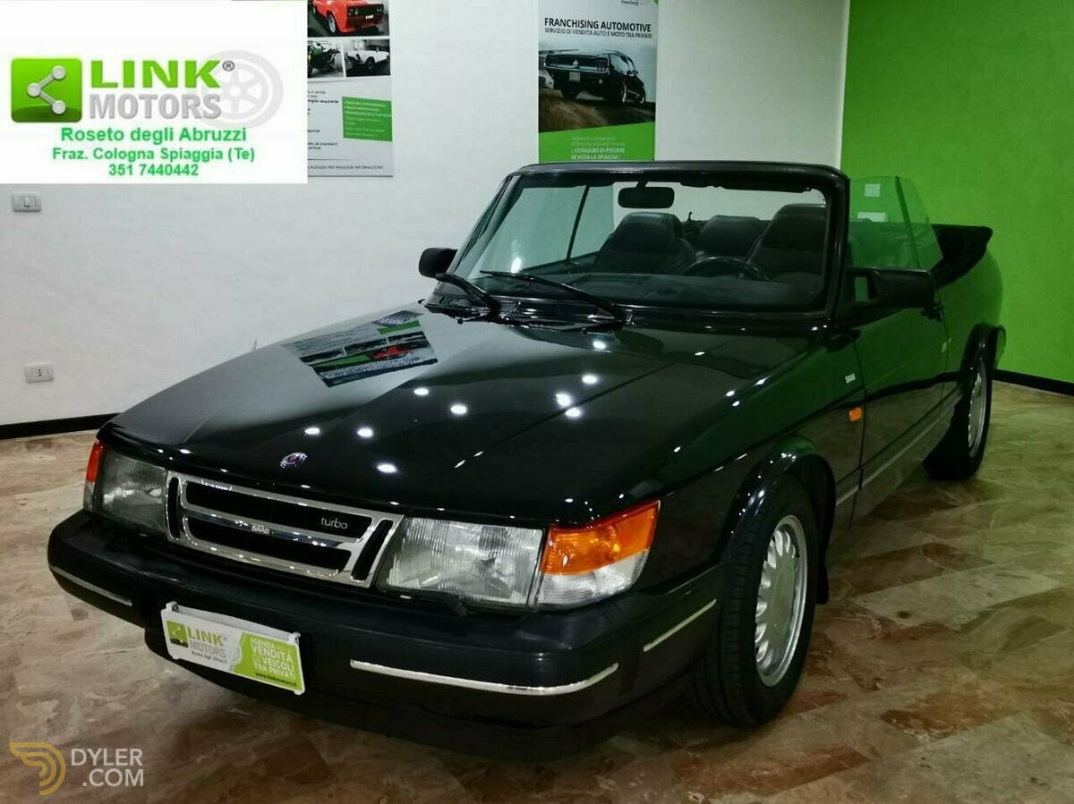 1992 Saab 900 i turbo 16 S cat Cabriolet - IMP GPL - ASI, foto 1
