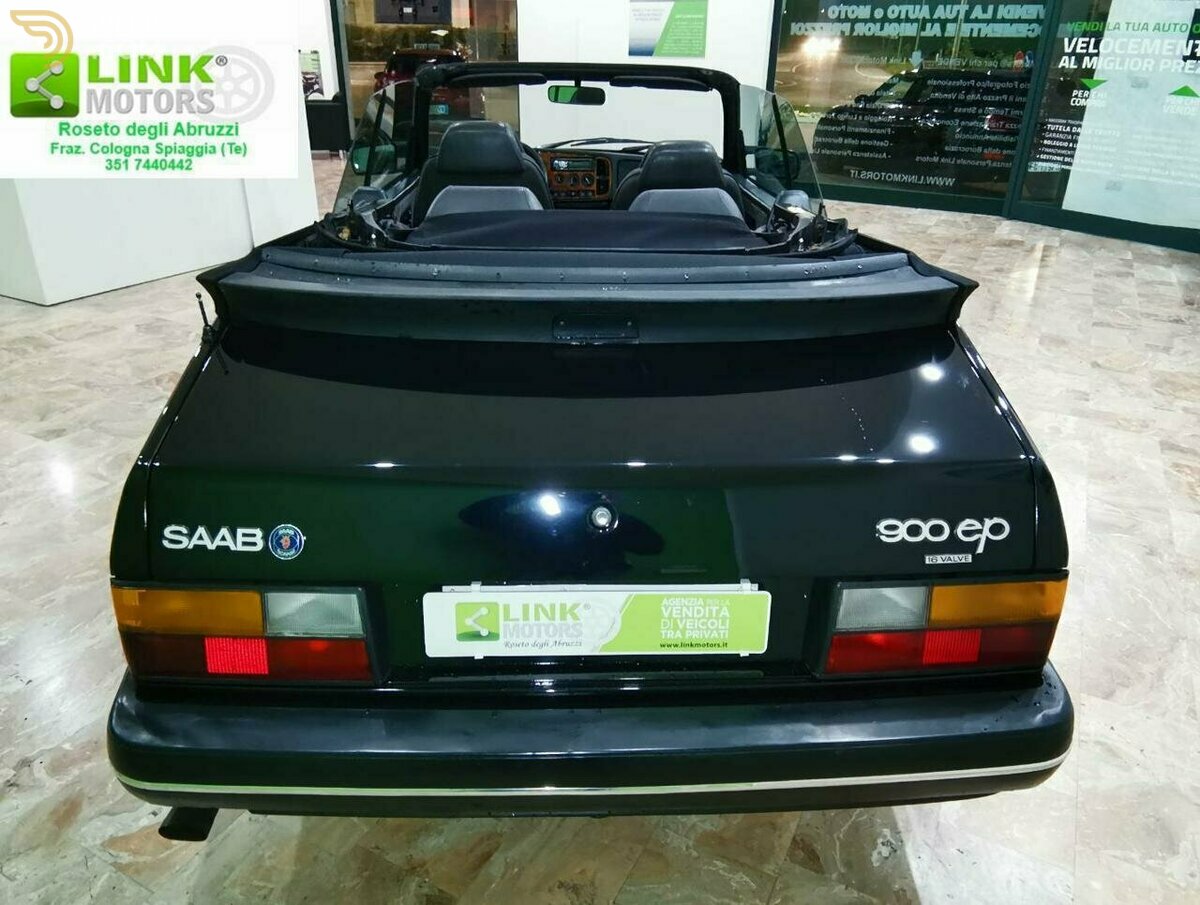 1992 Saab 900 i turbo 16 S cat Cabriolet - IMP GPL - ASI, foto 6