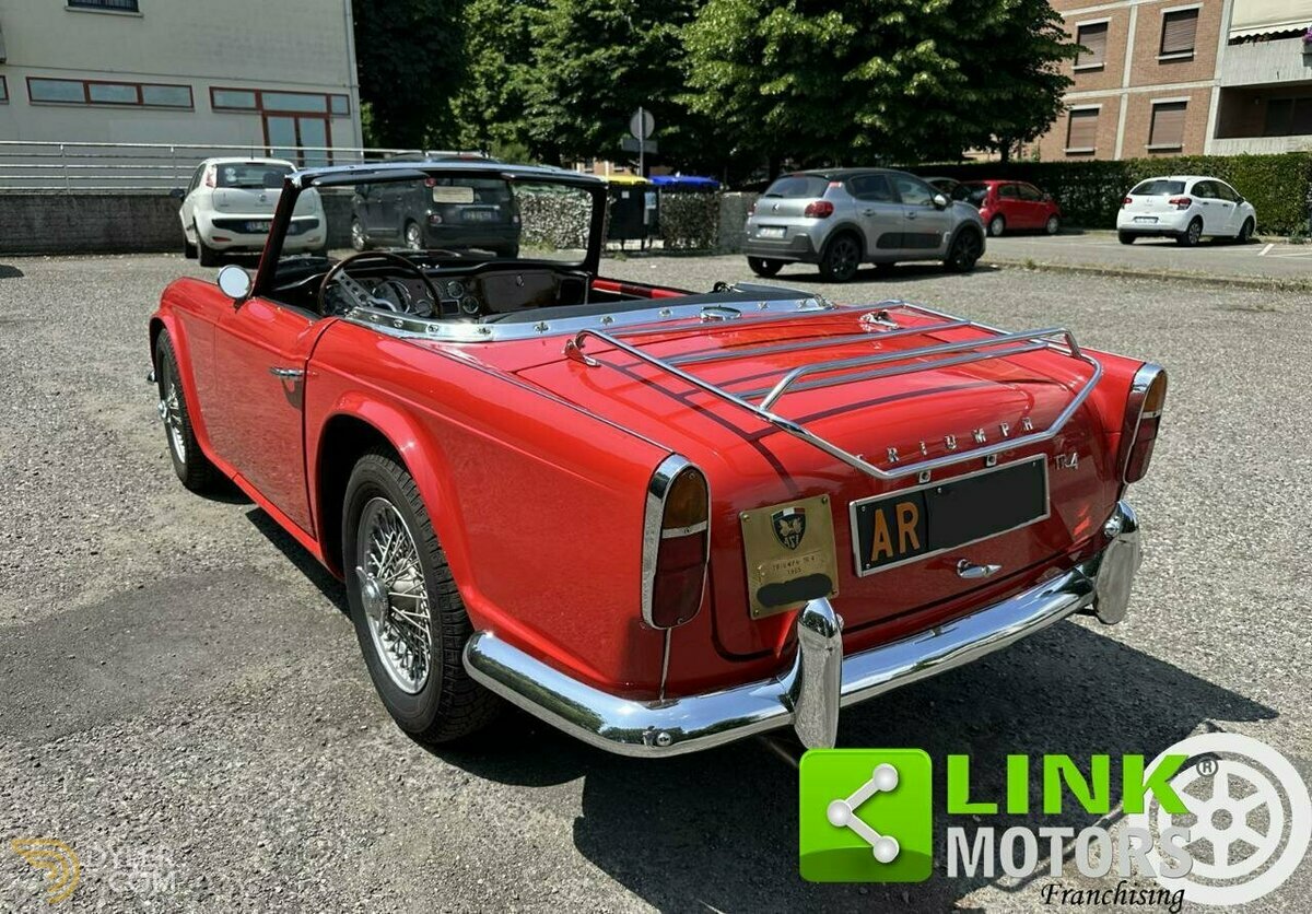 1965 Triumph TR4 Cabrio ASI TARGA ORO, foto 3