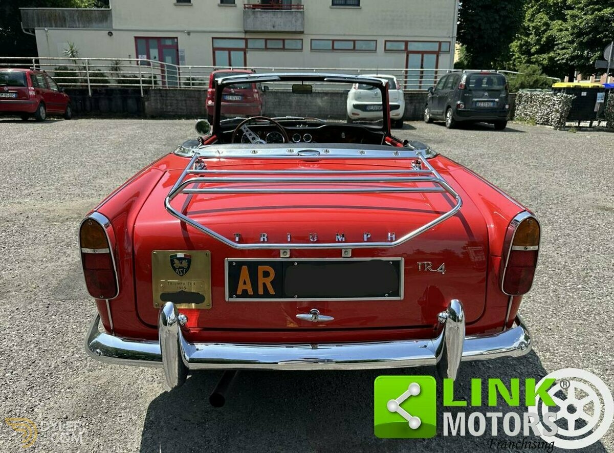 1965 Triumph TR4 Cabrio ASI TARGA ORO, foto 4