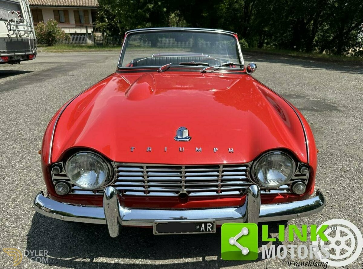 1965 Triumph TR4 Cabrio ASI TARGA ORO, foto 7