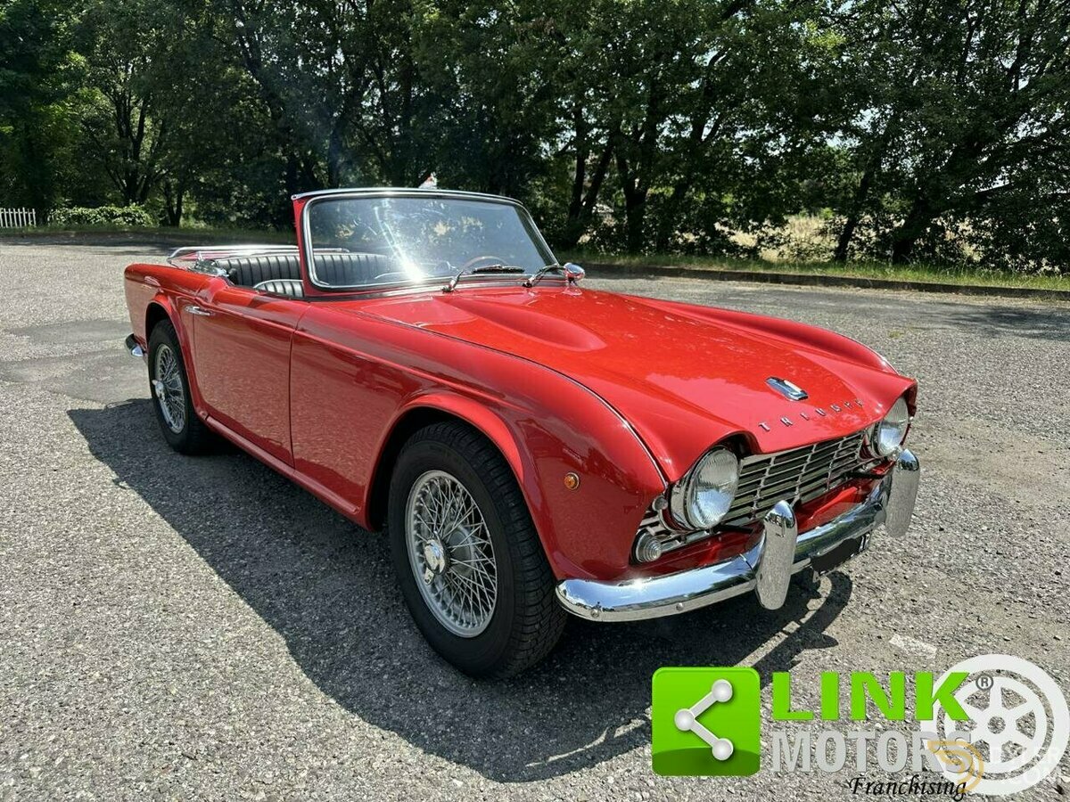 1965 Triumph TR4 Cabrio ASI TARGA ORO, foto 8