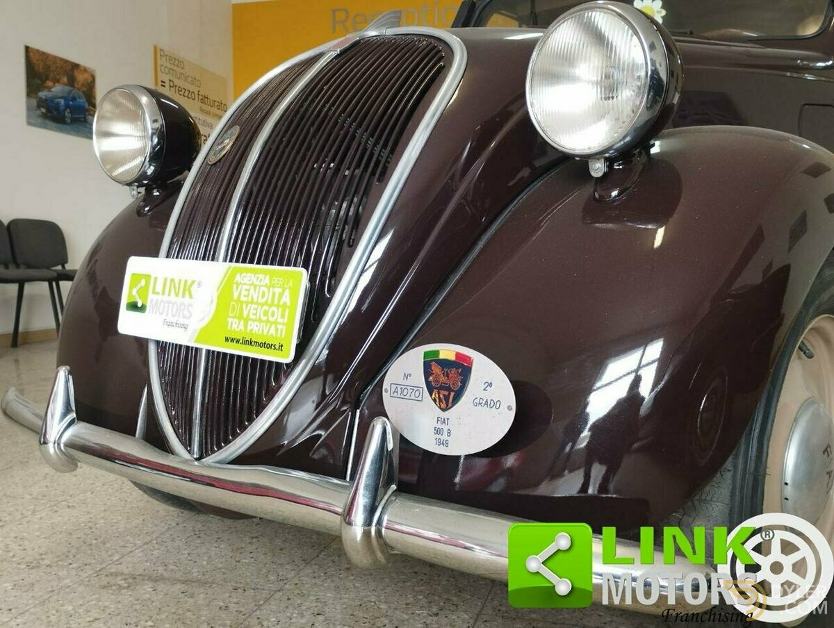 1949 Fiat 500 B TOPOLINO 1949 ISCRITTA ASI, foto 6