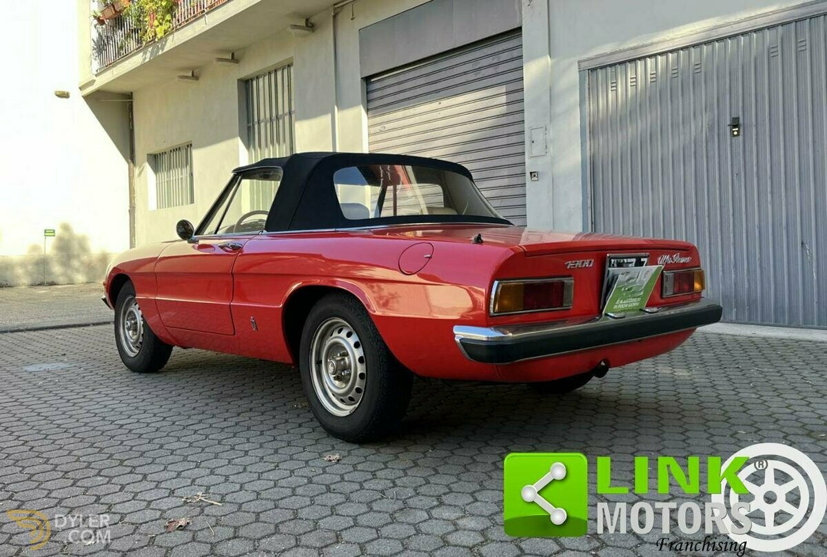 1973 Alfa Romeo Spider 1300 88 CV Duetto Targa MI, foto 3
