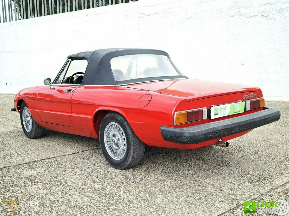 1986 Alfa Romeo Spider 1.8 CABRIO CODA TRONCA (1970), foto 4