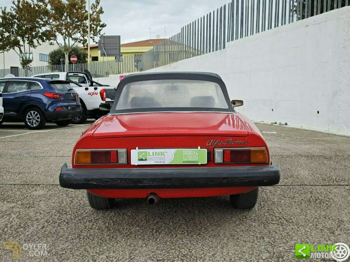 1986 Alfa Romeo Spider 1.8 CABRIO CODA TRONCA (1970), foto 5