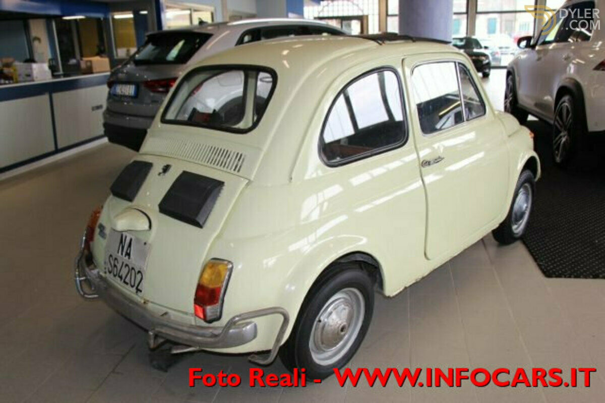 1971 Fiat 500 500 (110f) '71 Certificazione ASI Conservata, foto 2