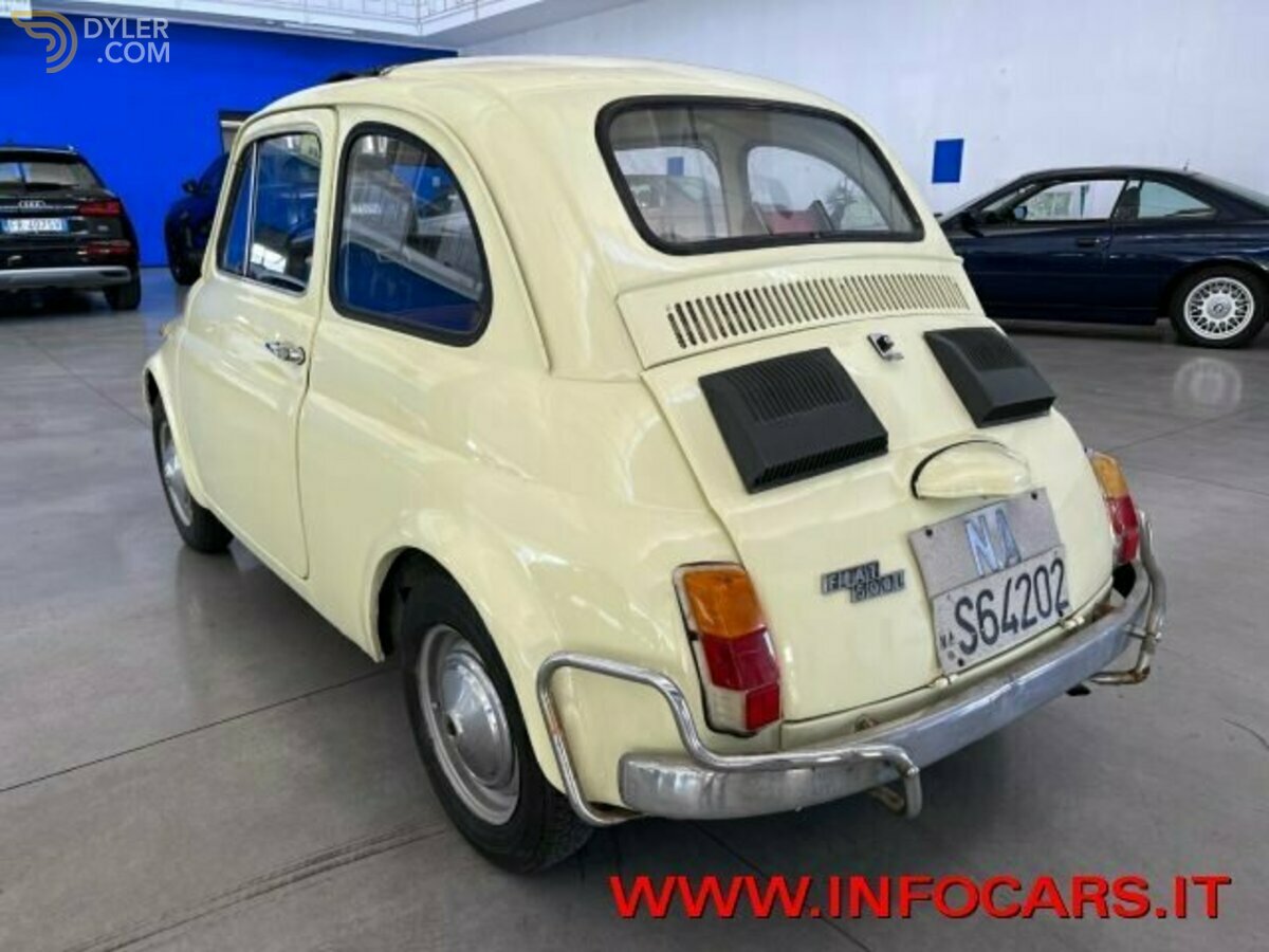 1971 Fiat 500 500 (110f) '71 Certificazione ASI Conservata, foto 4