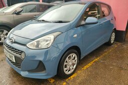 Hyundai i10 1.0 SE Hatchback 5dr Petrol Manual Euro 6 (66 ps) Hatchback 2017 Blue