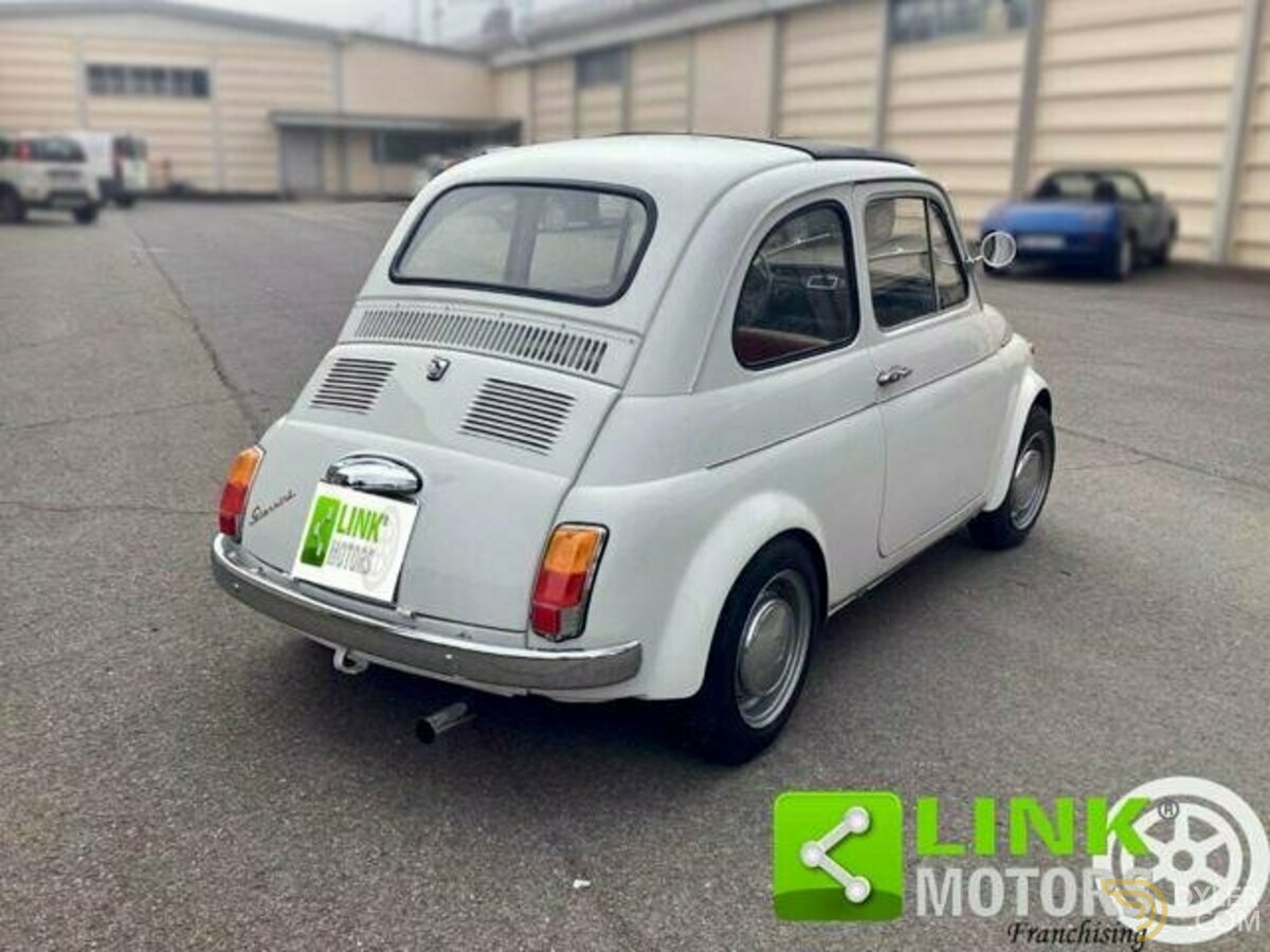 1966 Fiat 500 Giannini TV, restauro completo, certificata, foto 5