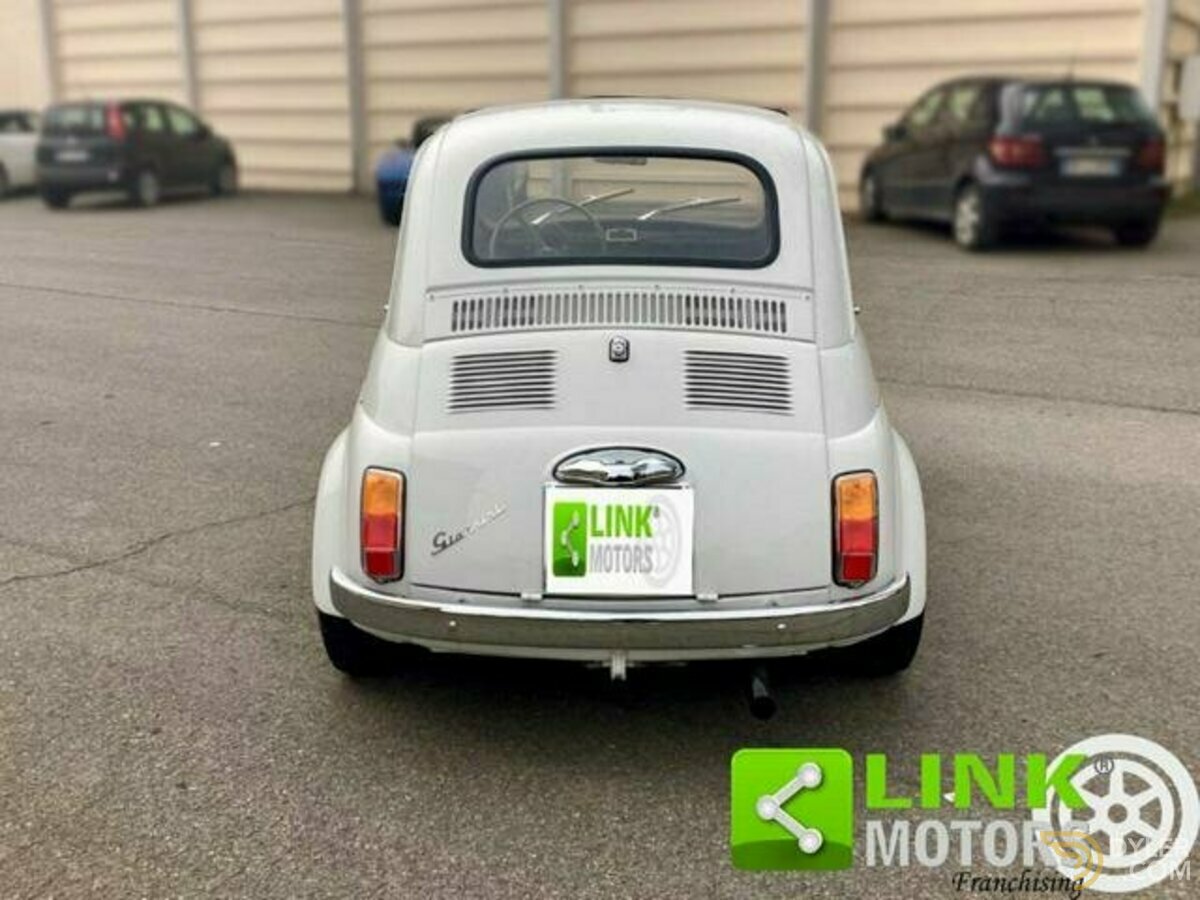 1966 Fiat 500 Giannini TV, restauro completo, certificata, foto 6